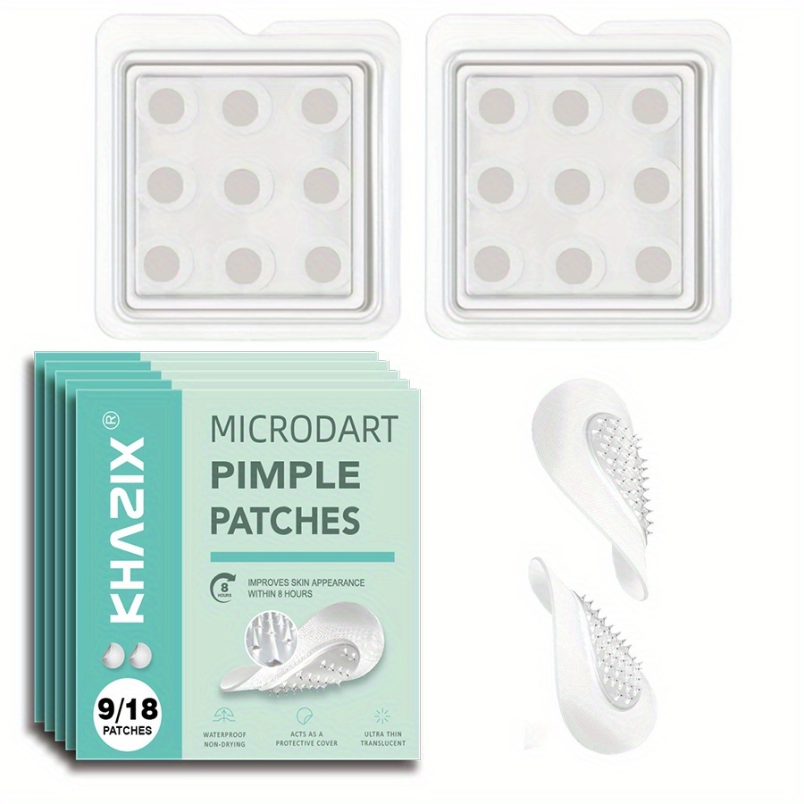 Face Moisturizer - 9 pieces water-based acne patches, invisible