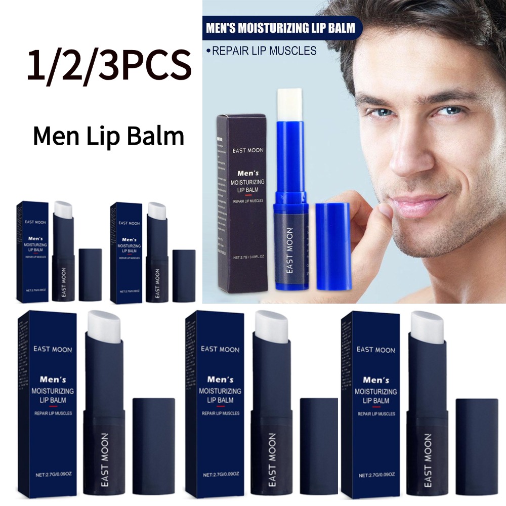1/2/3PCS Men Lip Balm Moisturi - огляд і ціна Lip Balm