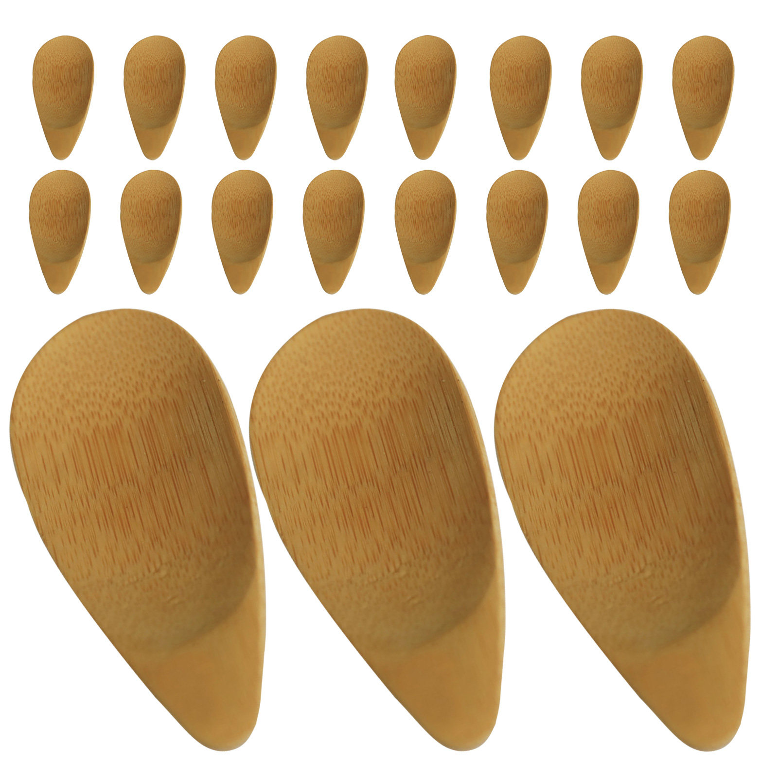 20Pcs Bamboo Facial Cream Scoo - огляд і ціна Face Mask Skincare