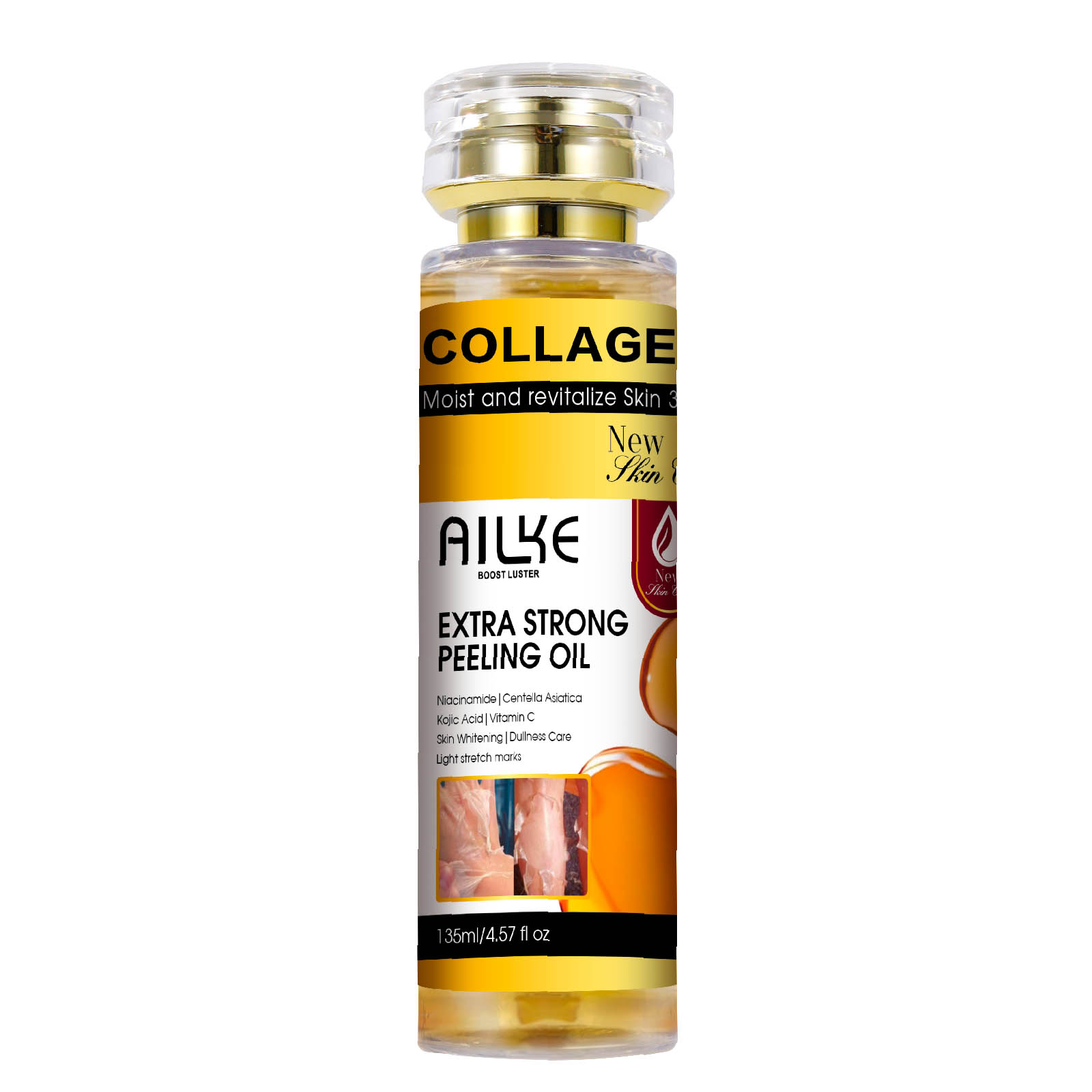AILKE Collagen Yellow Peeling  - огляд і ціна Vitamin C Serum