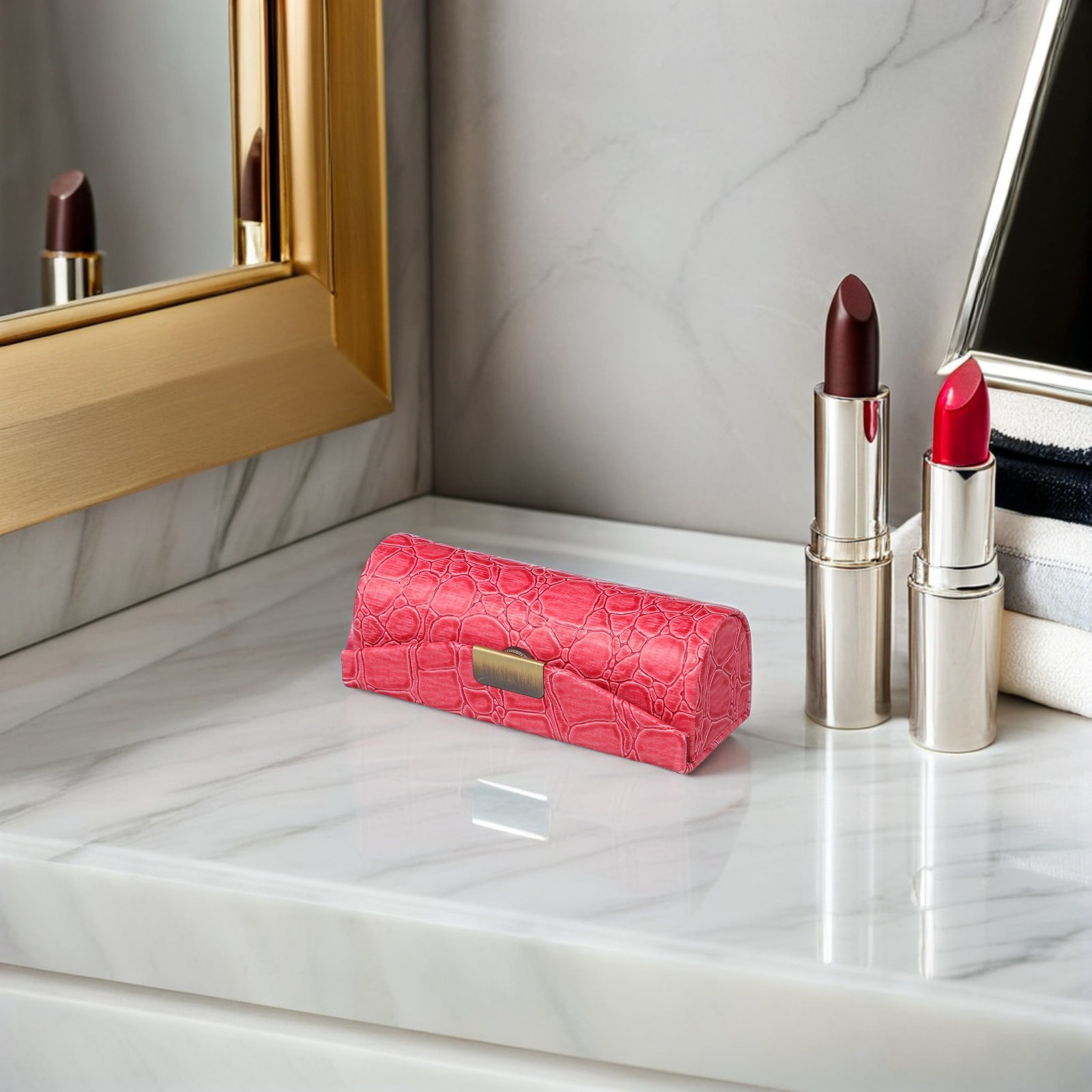 PU Lipstick Case Compact Decor - огляд і ціна Lip Balm