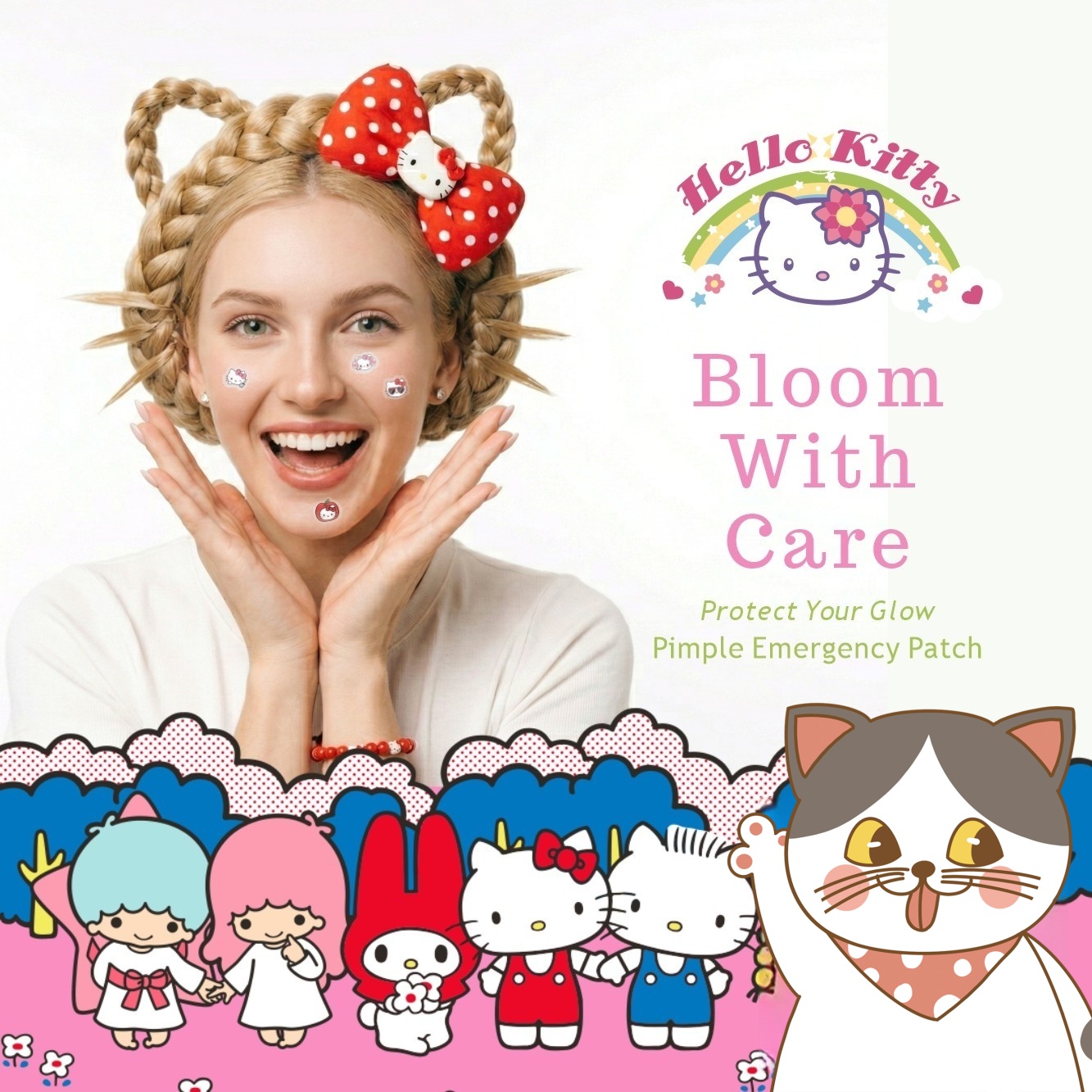 48/120PCS hello kitty Acne pat - огляд і ціна Face Moisturizer