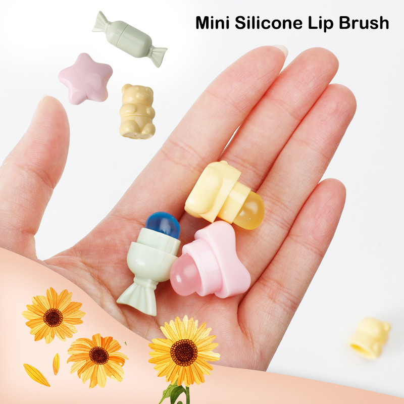 Mini Silicone Lip Brush Cartoo - огляд і ціна Lip Balm