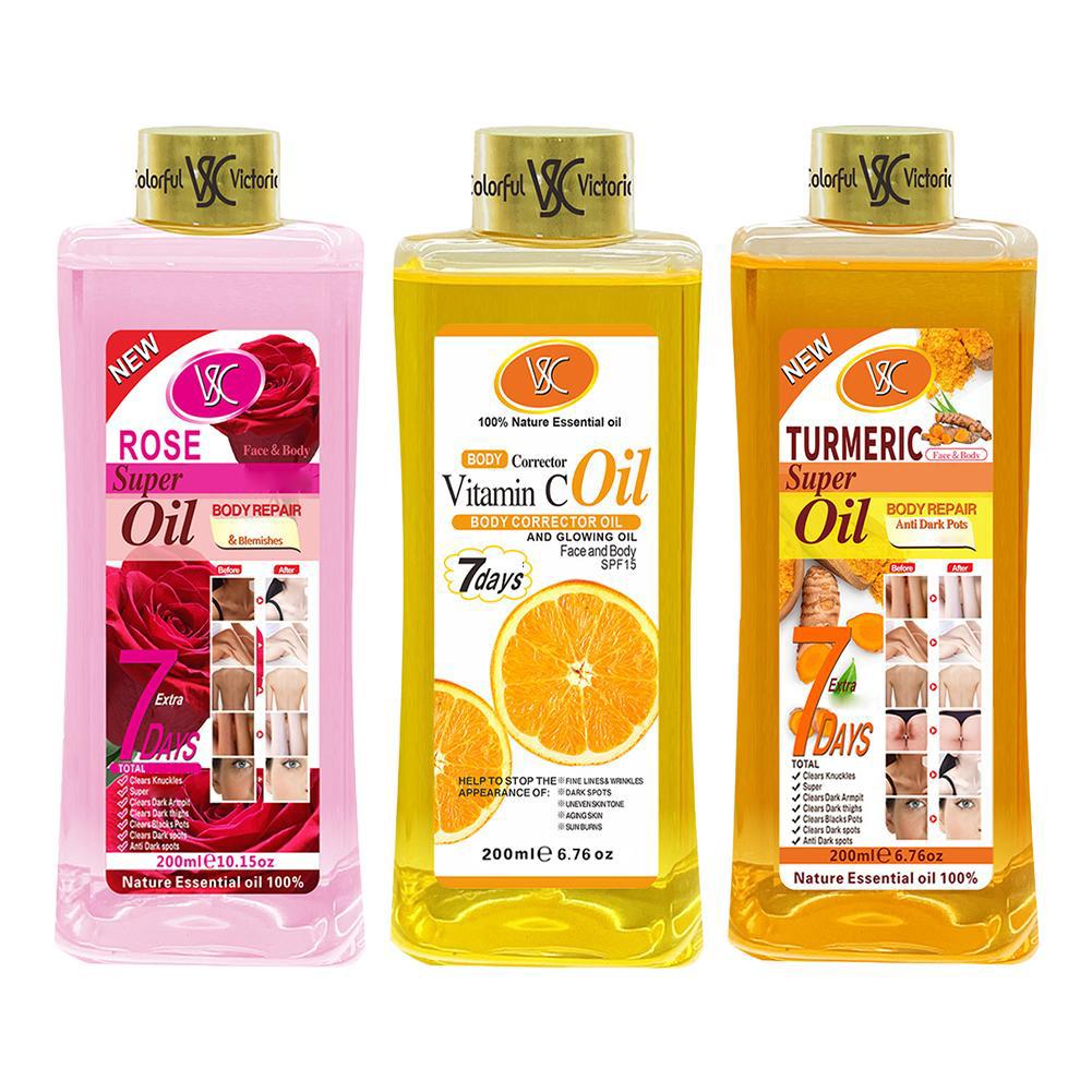 Body massage oil Turmeric Esse - огляд і ціна Vitamin C Serum