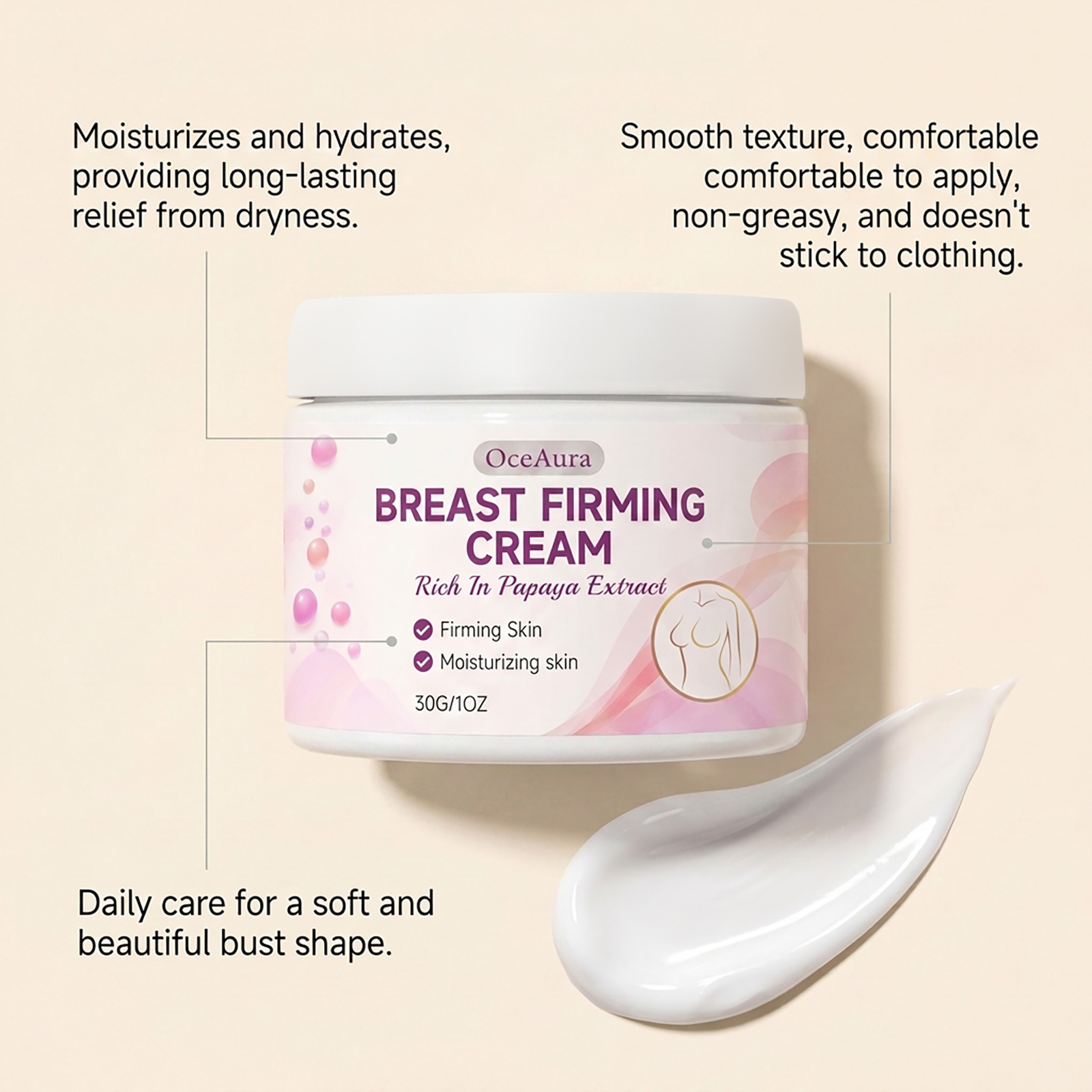 Bust Plumping Firming Cream Fo - огляд і ціна Body Lotion