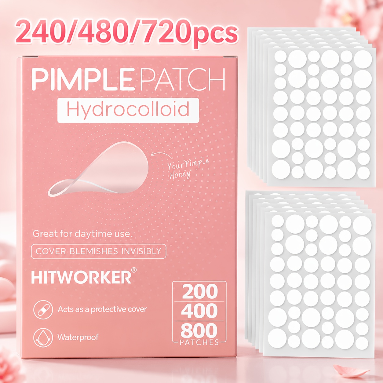 240/480/720pcs Hydrocolloid Bl - огляд і ціна Face Oil