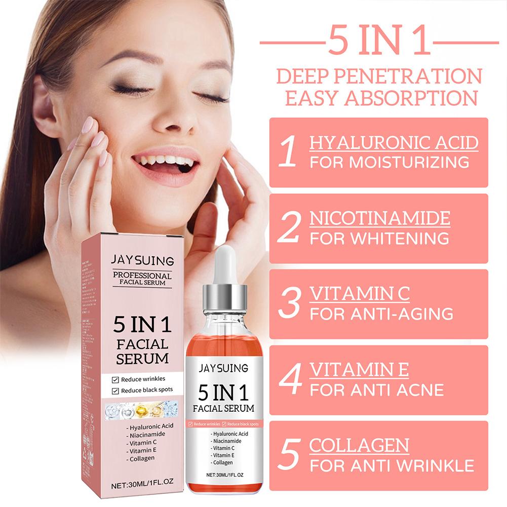5-in-1 Vitamin C & Hyaluronic  - огляд і ціна Vitamin C Serum
