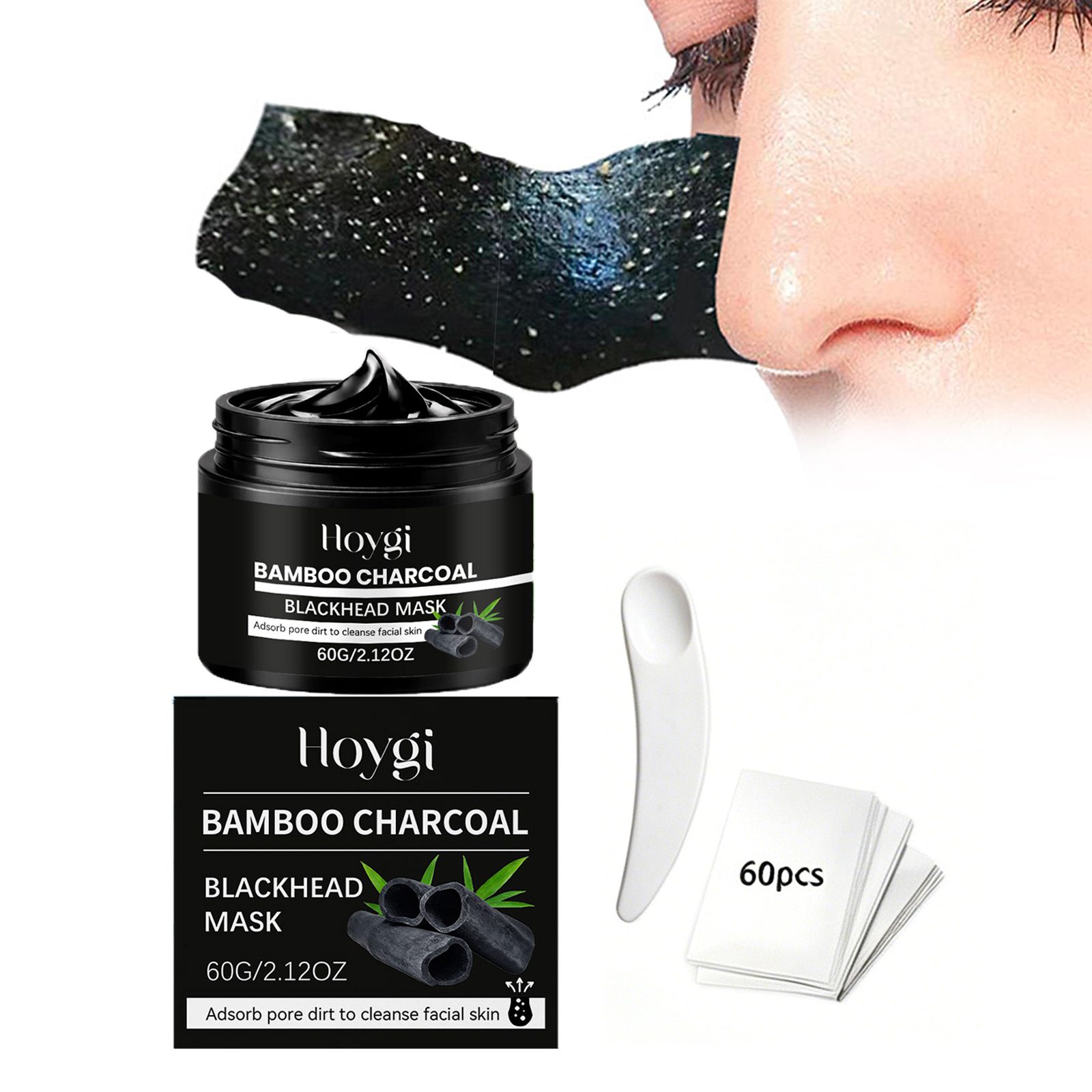 Bamboo Charcoal Blackhead Mask - огляд і ціна Skincare China