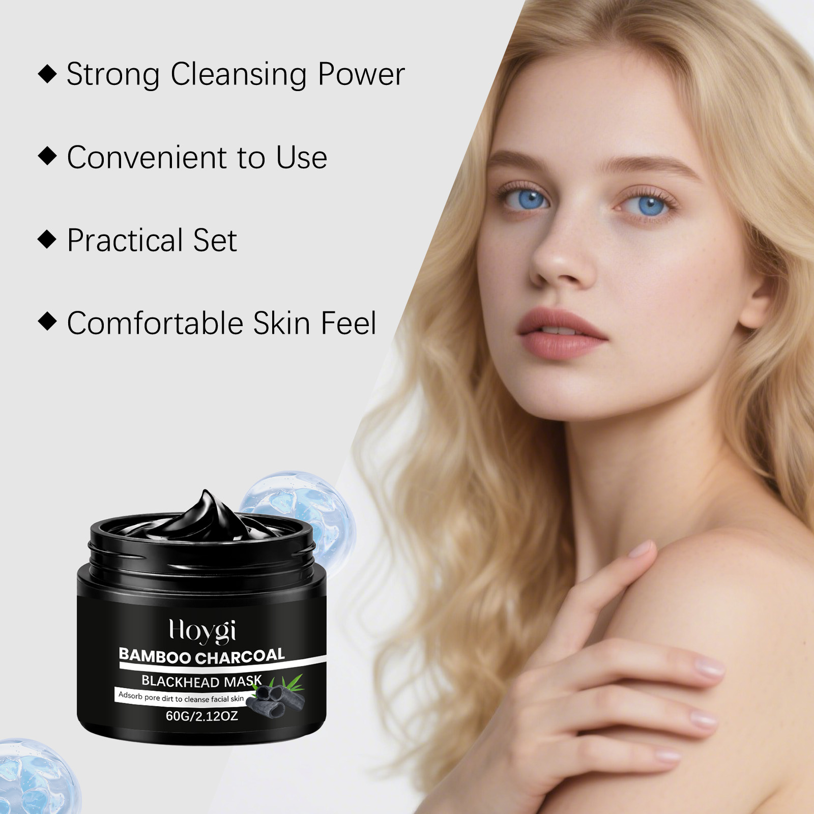 Bamboo Charcoal Blackhead Mask - огляд і ціна Skincare China