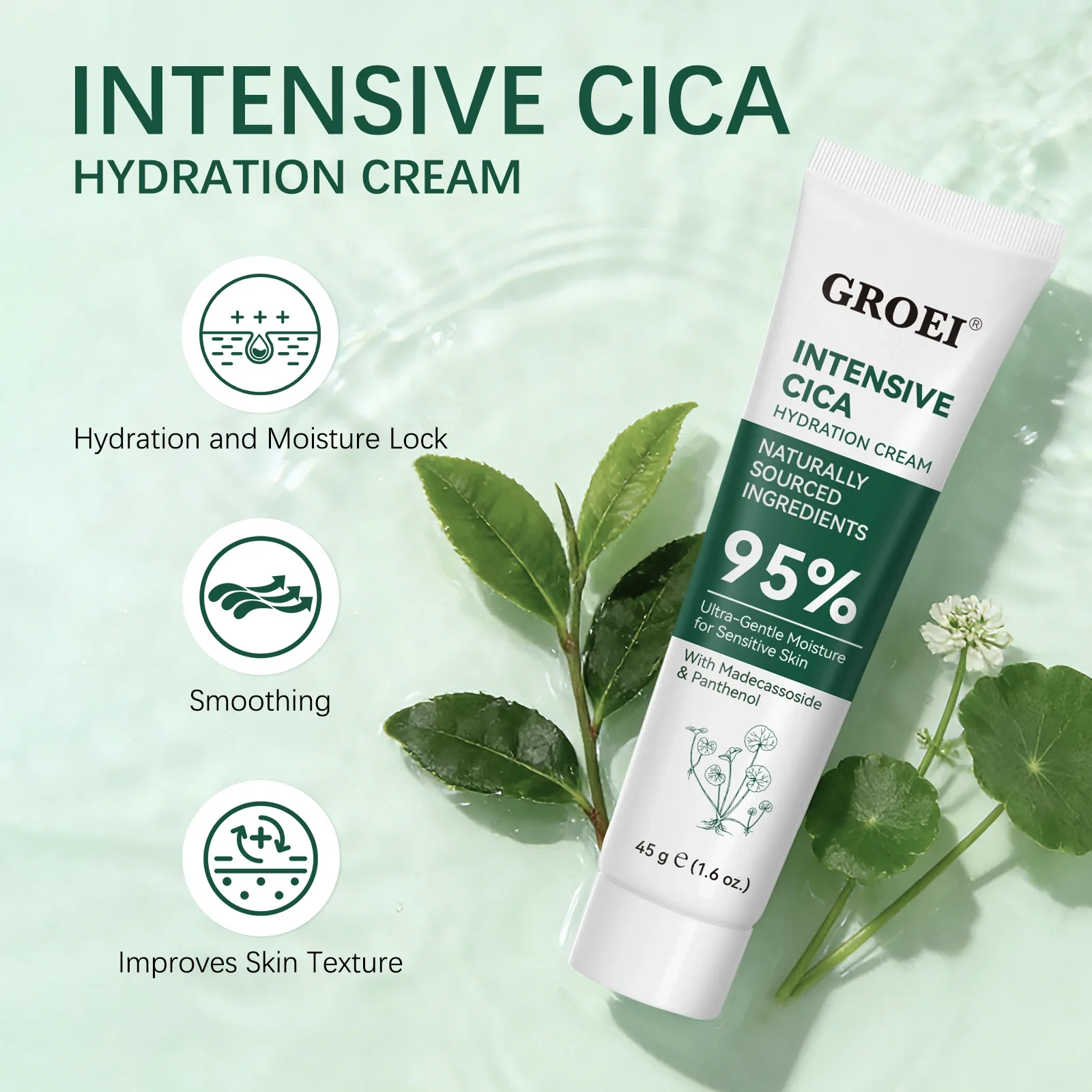 GROEI Snow Grass Moisturizing  - огляд і ціна Skincare Glowing