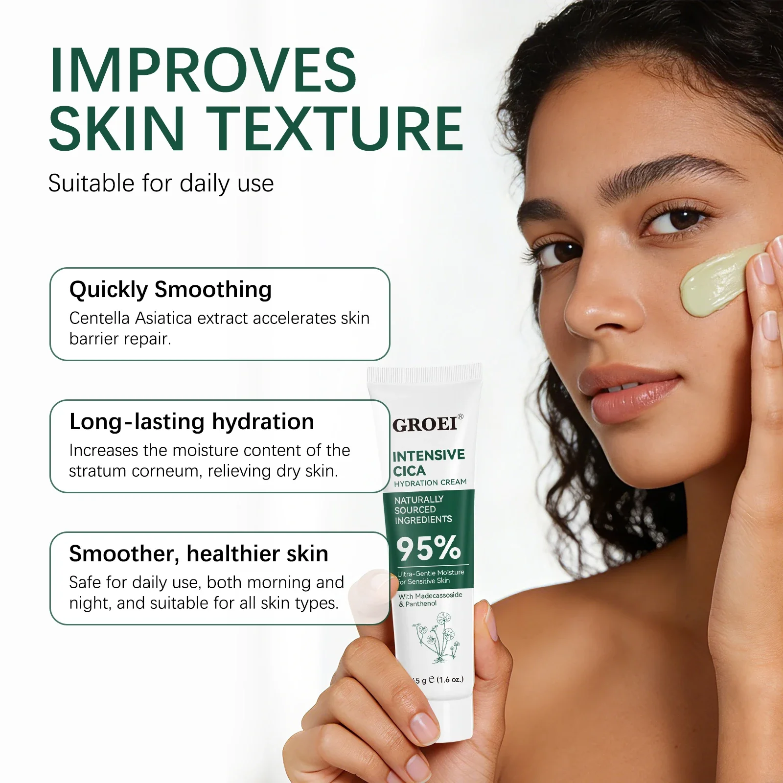 GROEI Snow Grass Moisturizing  - огляд і ціна Skincare Glowing