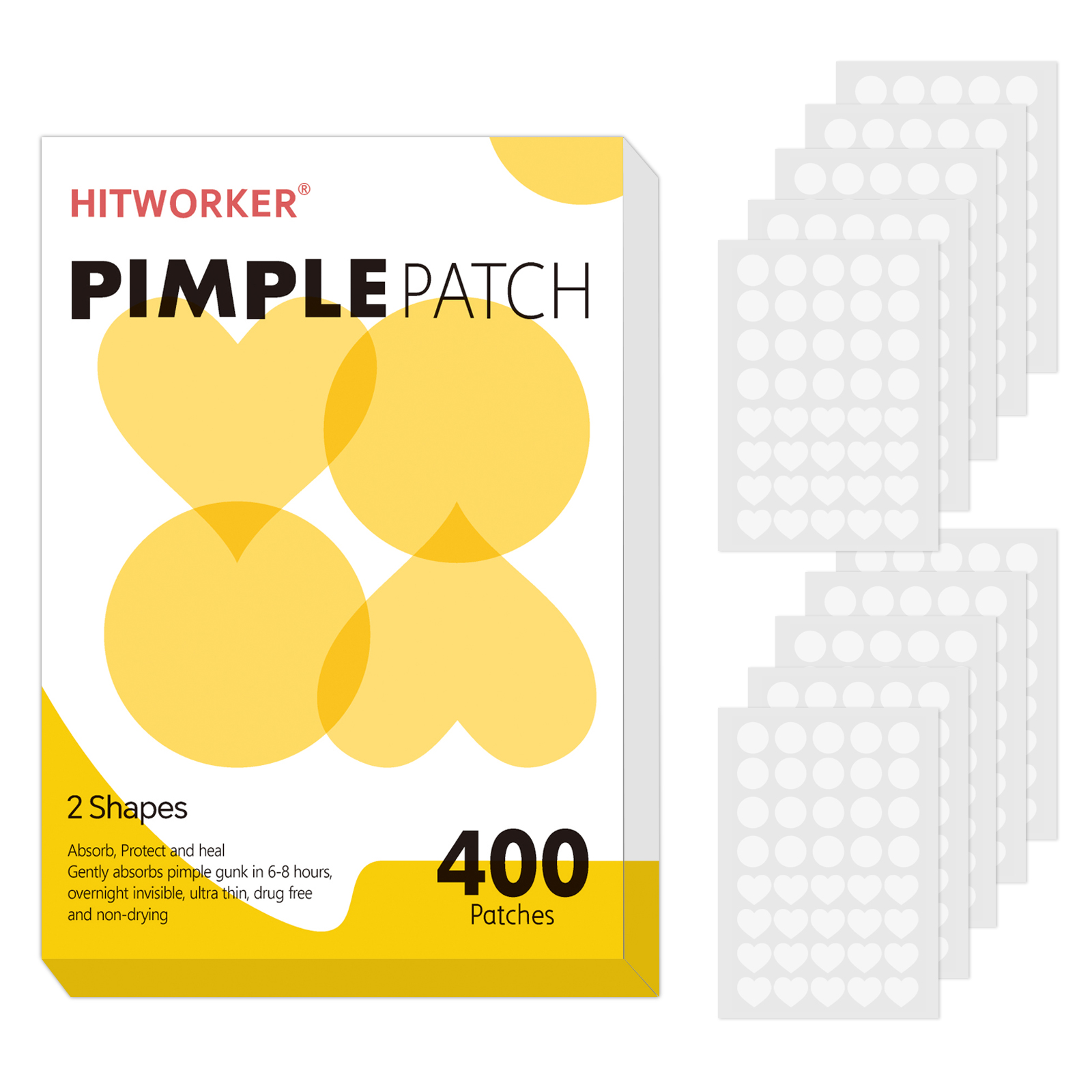 400-Piece Hydrocolloid Circula - огляд і ціна Face Oil