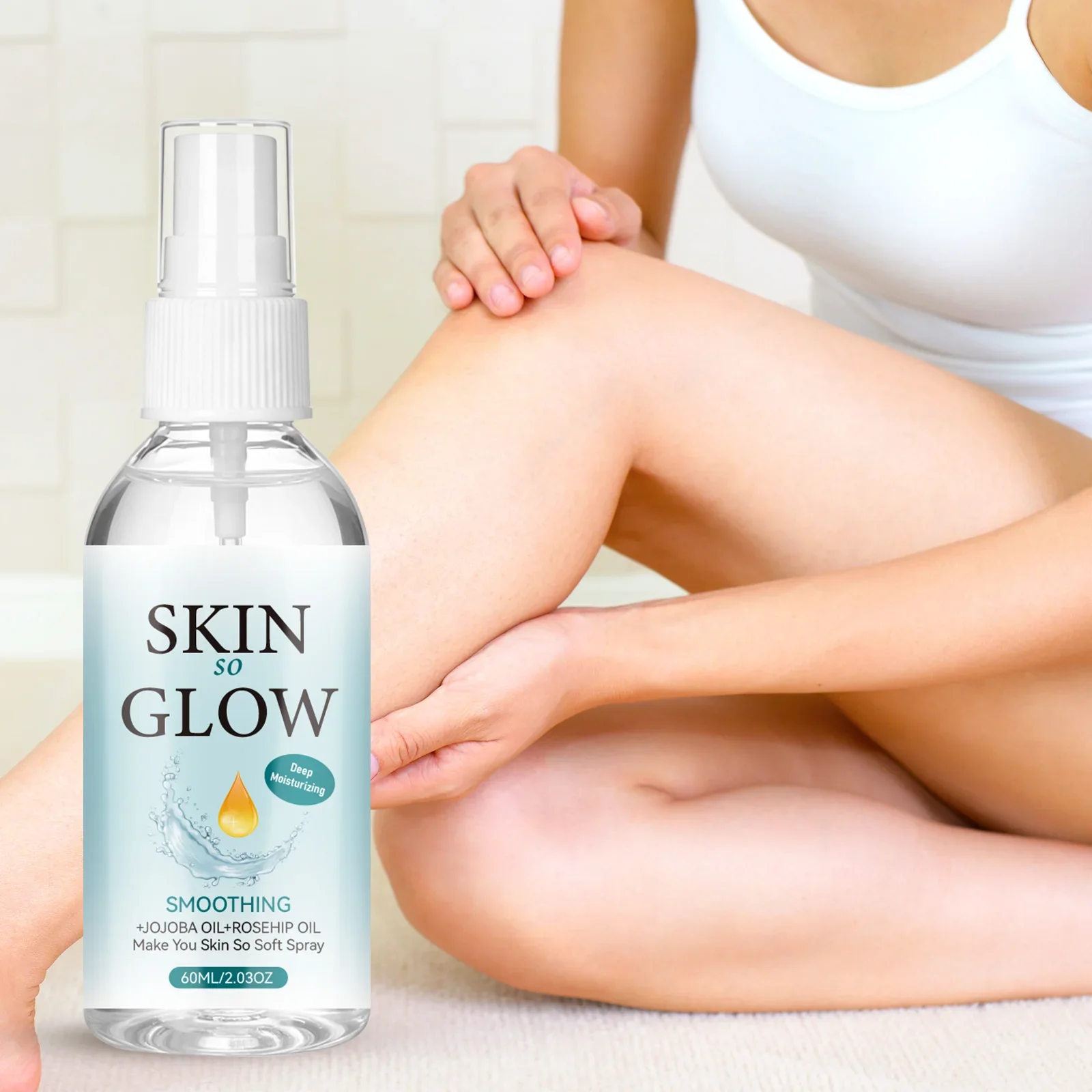 Glow Body Oil Spray 60ml with  - огляд і ціна Face Oil Rosehip