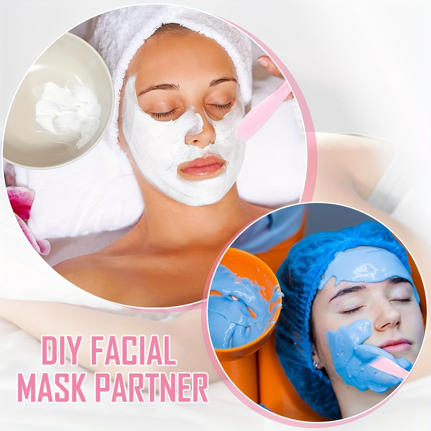 20PCS Plastic Long Facial Mask - огляд і ціна Face Mask Skincare