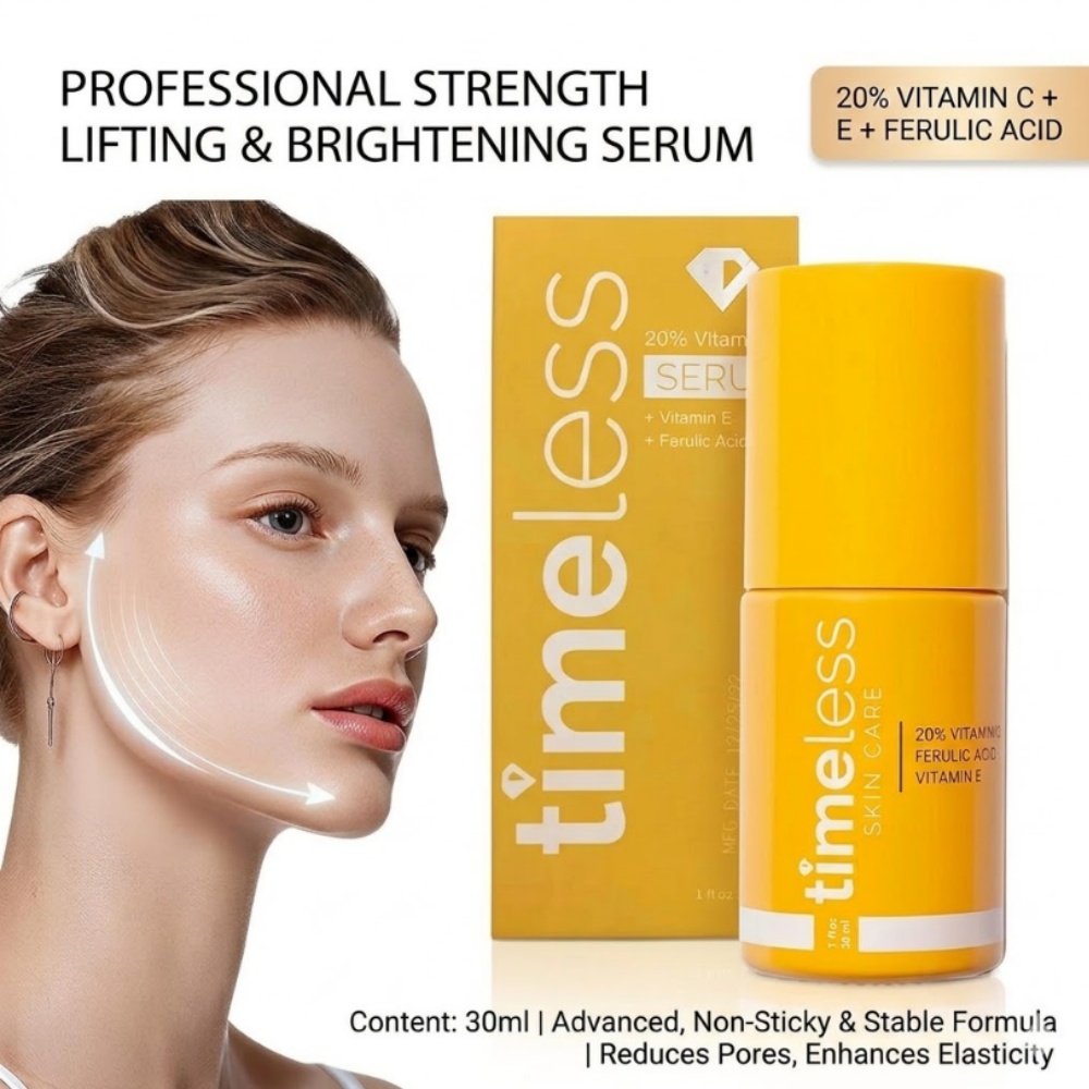 Timeless 30ml Vitamin C Feruli - огляд і ціна Vitamin C Serum
